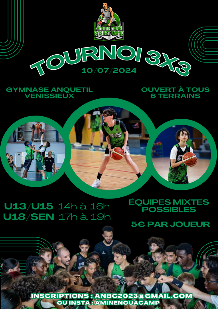 TOURNOI 3x3 ANBC 2024